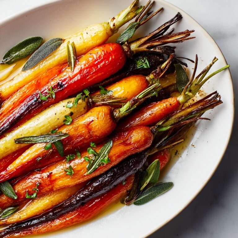 Honey Glazed Roasted Carrots Recipe