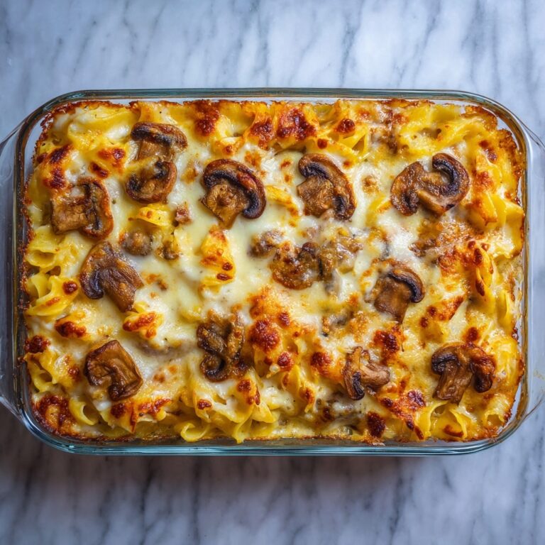 Creamy Chicken Tetrazzini Casserole Recipe