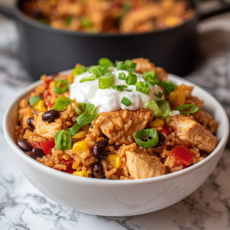 One Pot Wonder Chicken Enchilada Bowls Recipe