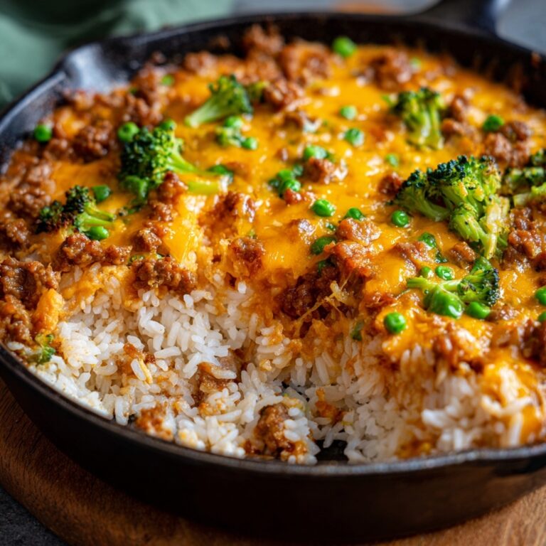 Cheesy Turkey Rice Recipe