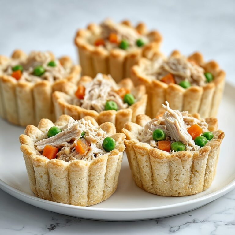 Mini Chicken Pot Pie Bites: 7 Irresistible Comfort Snacks Recipe