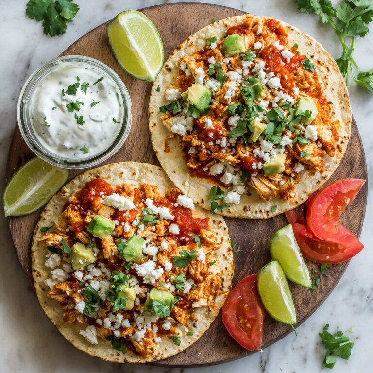 Chicken Tostadas Recipe