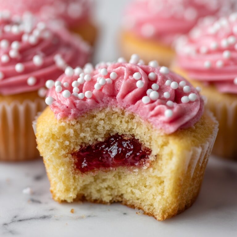 Rhubarb Honey Cupcakes with Rhubarb Buttercream and Filling Recipe