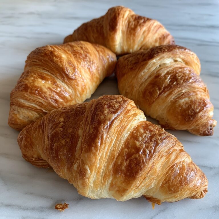 Homemade Flaky Croissants Recipe