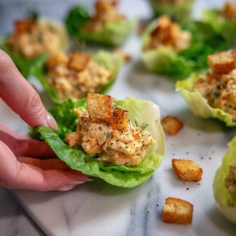 Mini Chicken Caesar Boats Recipe