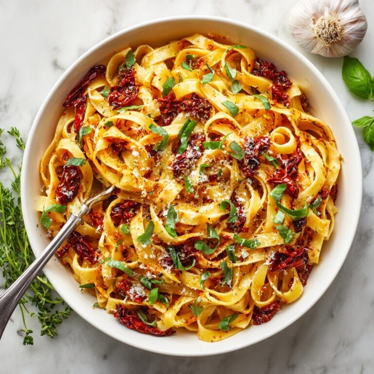 Vegan Creamy Sun-Dried Tomato Pasta Recipe