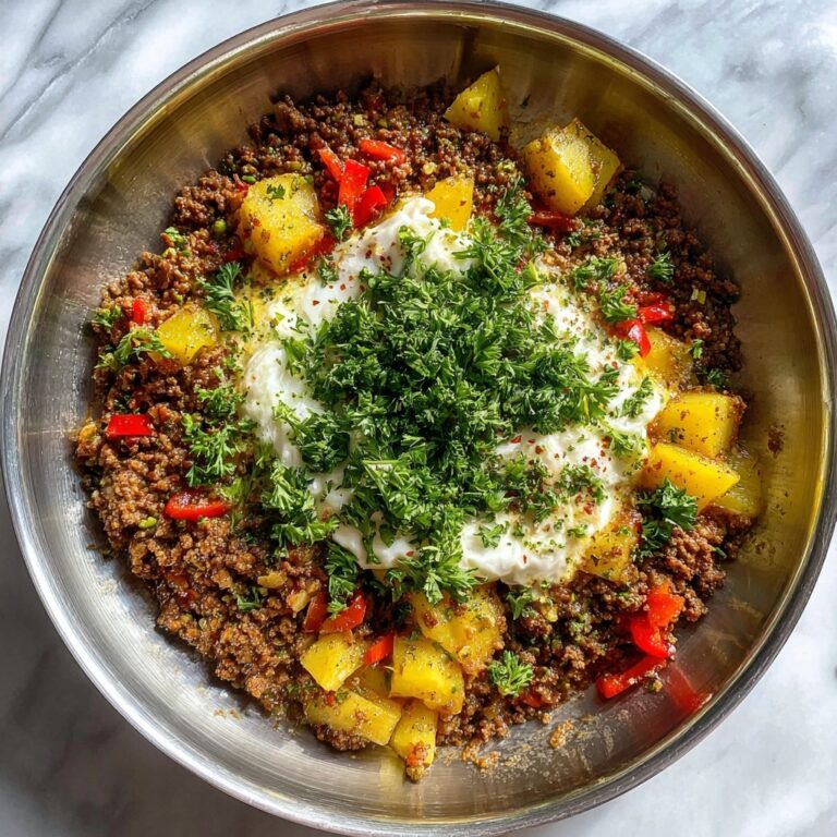 Mexican Ground Beef and Potato Skillet Recipe