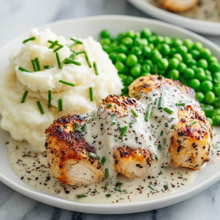 Boursin Chicken with Herb Garlic Sauce Recipe