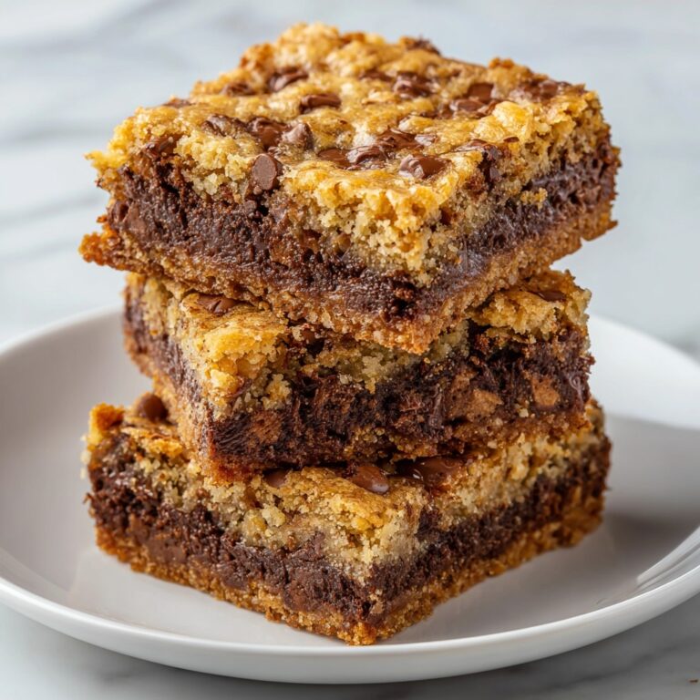 Classic Peanut Butter Cookie Bars Recipe