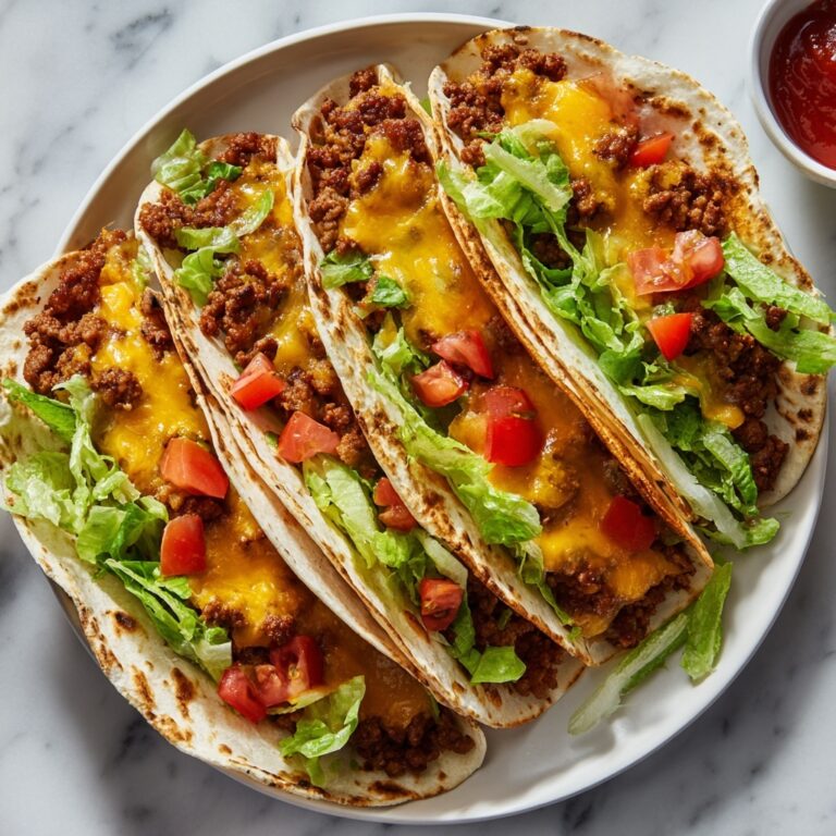 Grilled Cheeseburger Wraps Recipe