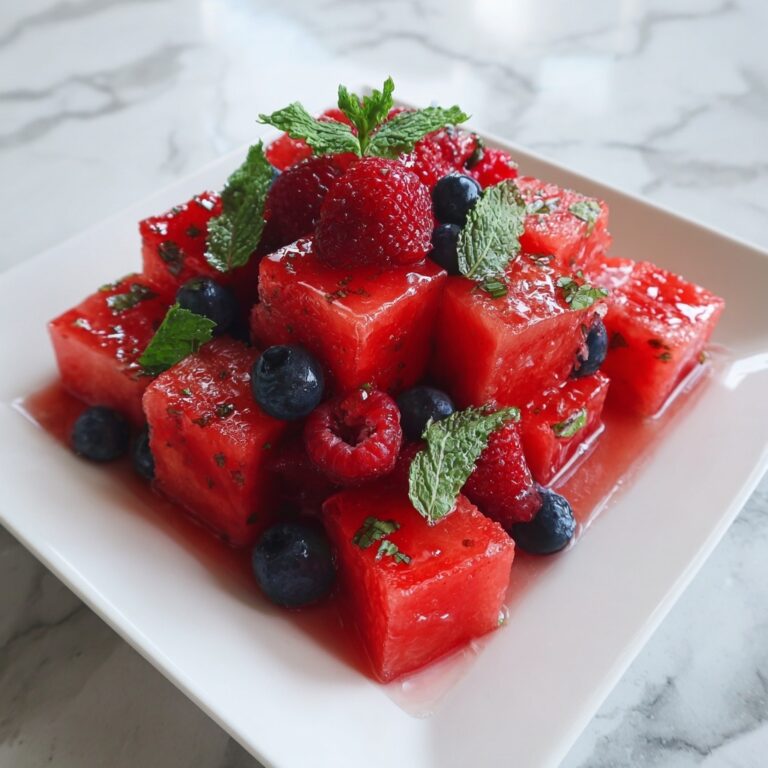 Watermelon Berry Fruit Salad Recipe
