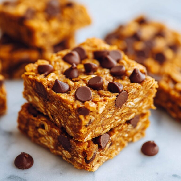 Healthy Chocolate Chip Oat Bars Recipe