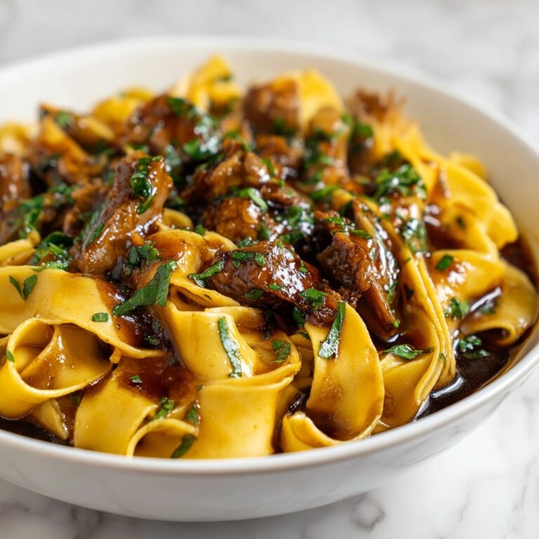 Slow Cooker Korean Beef Noodles Recipe