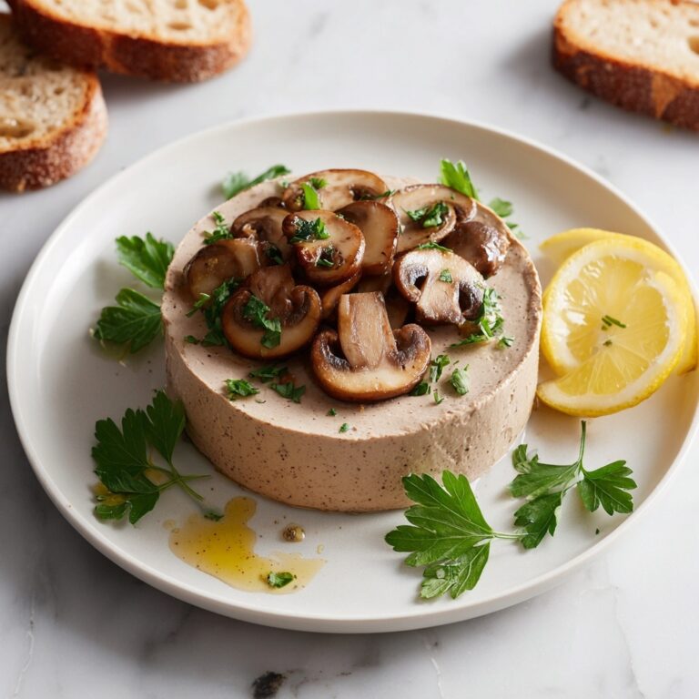 Creamy Mushroom Pâté: A Flavorful Homemade Delight Recipe