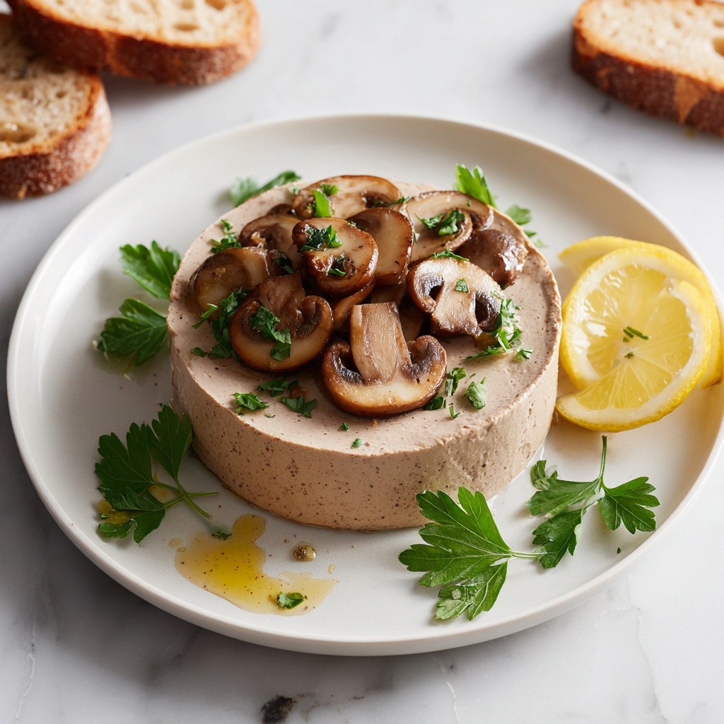 Creamy Mushroom Pâté: A Flavorful Homemade Delight Recipe - Recipe Image
