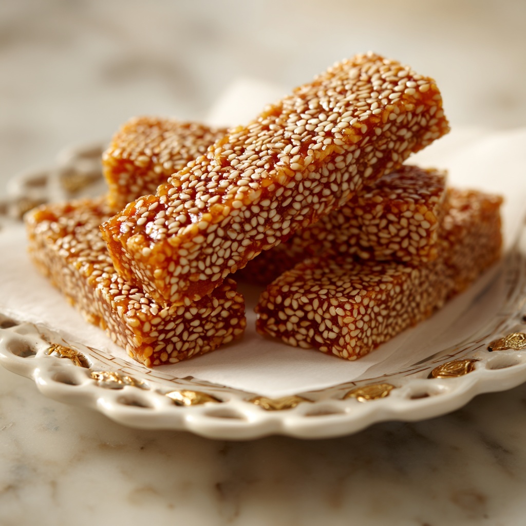 Sesame Seed Crunch Candy Delight Recipe - Recipe Image