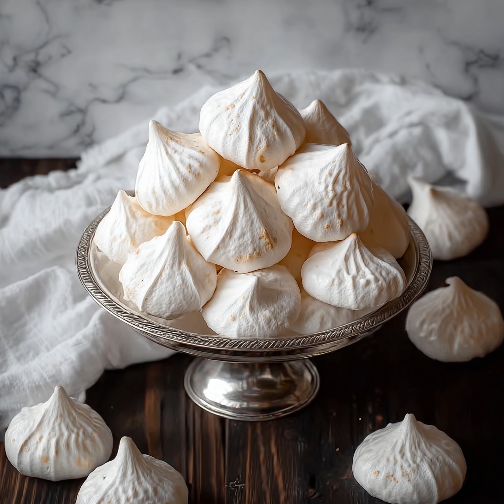 Irresistible Almond Meringue Cookies for Sweet Tooth Bliss Recipe - Recipe Image