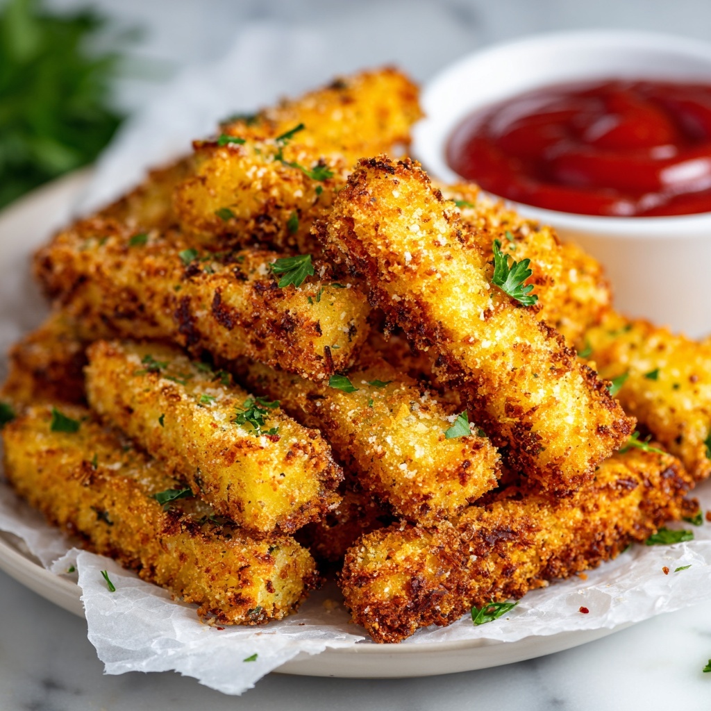 Melt-in-Your-Mouth Potato Cheese Sticks Recipe - Recipe Image