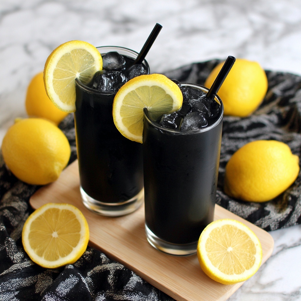 Revive Your Day with Refreshing Black Lemonade Delight Recipe - Recipe Image