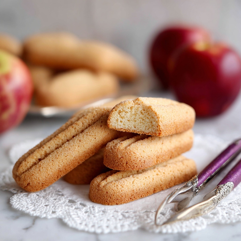 Deliciously Crispy Ladyfinger Cookies Recipe - Recipe Image