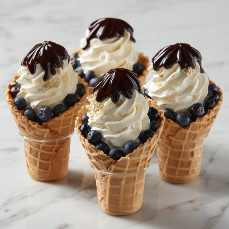 Deliciously Easy Cannoli Cones Recipe
