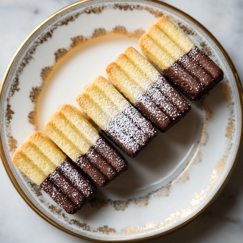 Zesty Orange Shortbread Cookie Sticks Recipe - Recipe Image