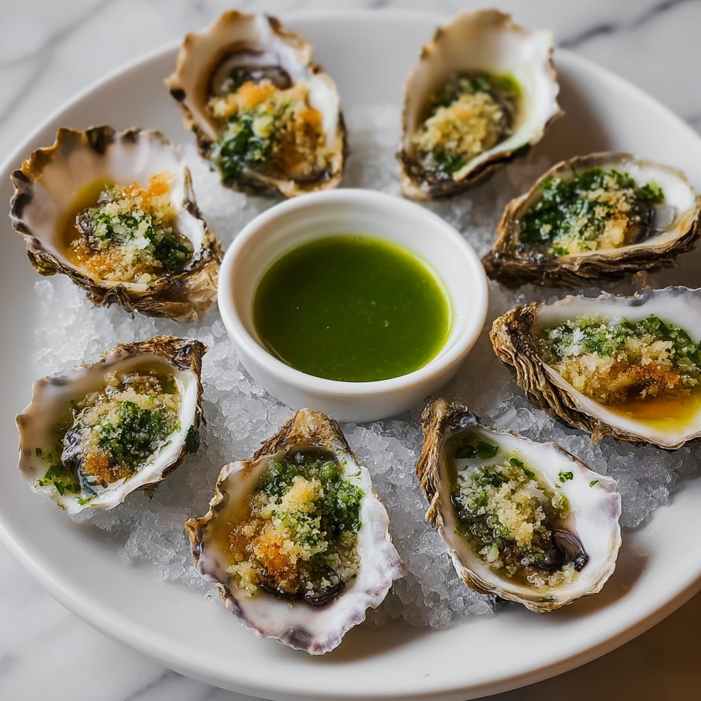 Irresistibly Creamy Oyster Rockefeller Recipe - Recipe Image