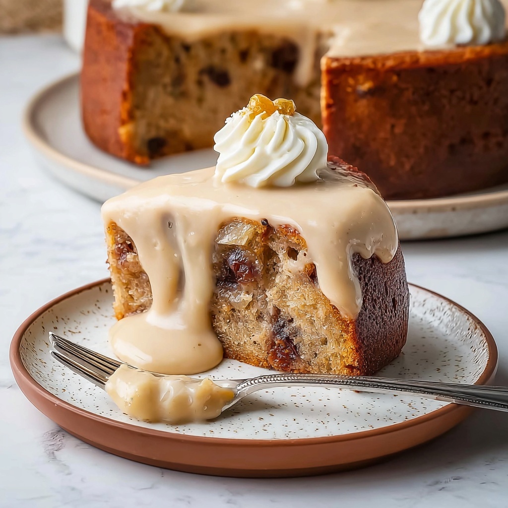 Delicious Date Cake with Irresistible Toffee Sauce Recipe - Recipe Image
