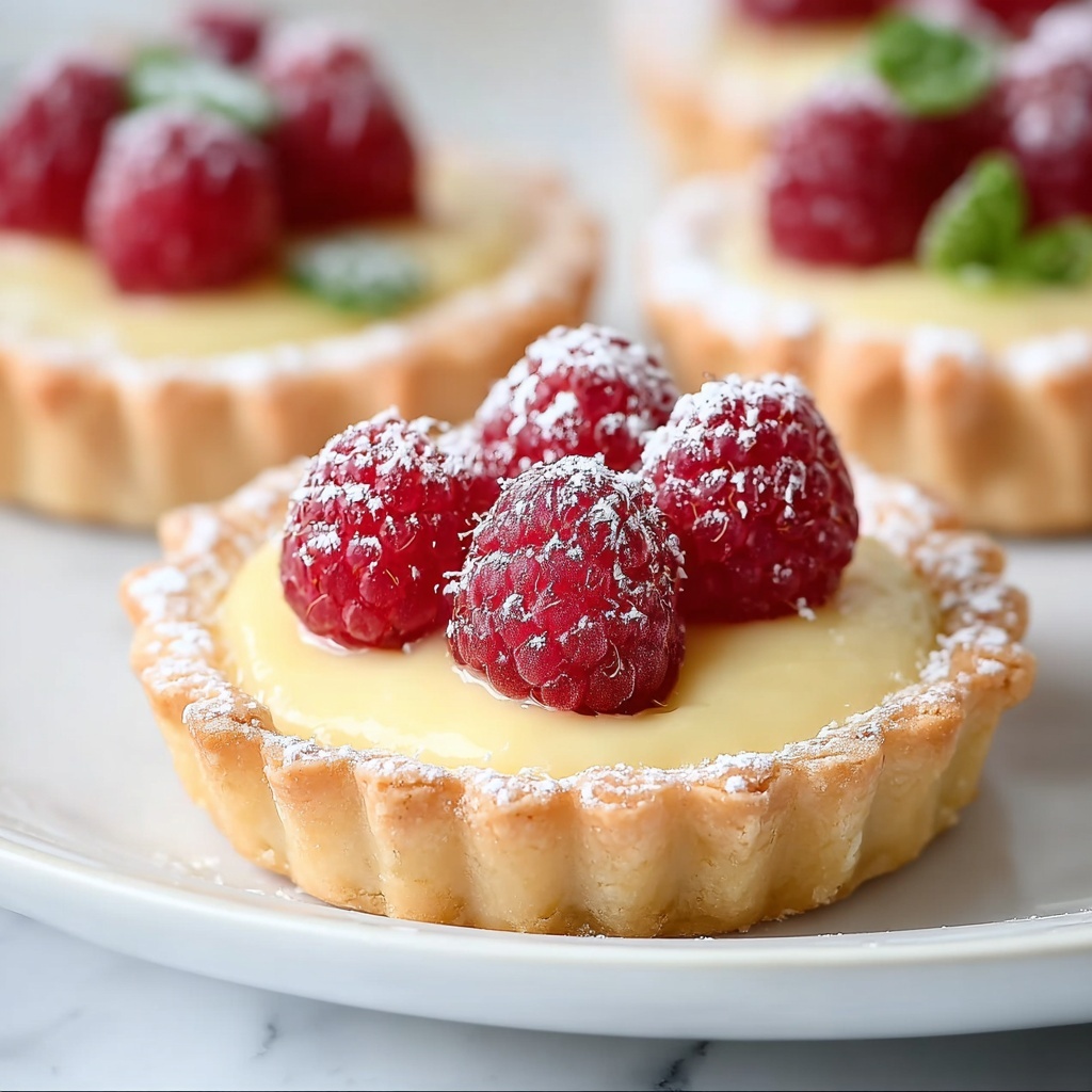 Decadent White Chocolate Mousse Tartlets Recipe - Recipe Image