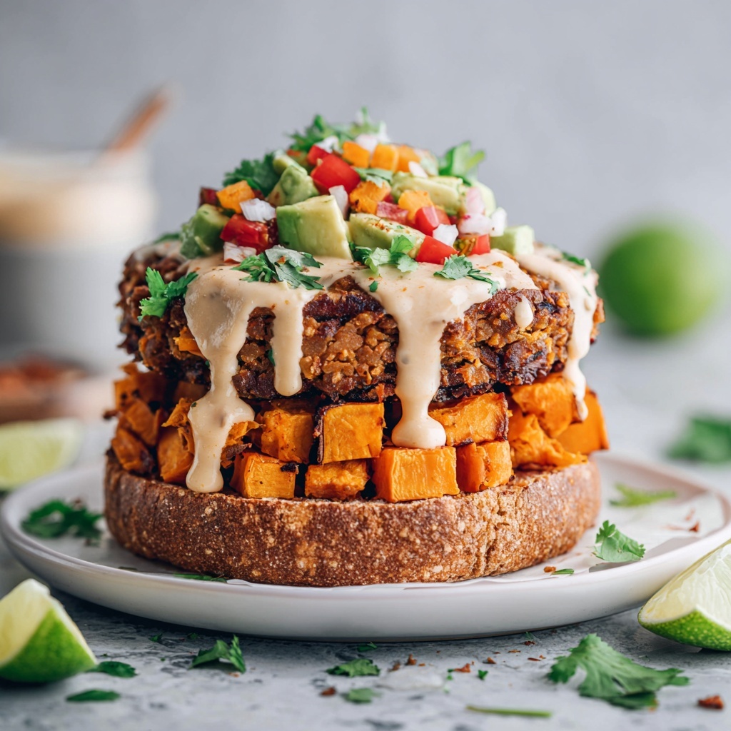 Loaded Taco Sweet Potato Sliders Recipe - Recipe Image
