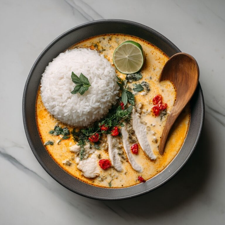 Coconut Chicken Brothy Rice: A Cozy One-Pot Delight Recipe