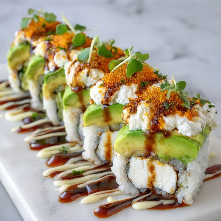California Crunch Roll Sushi Recipe
