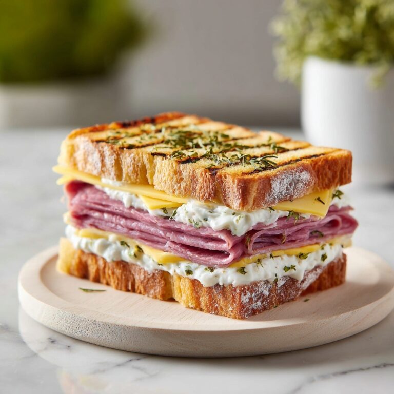 Gourmet Ciabatta Sandwich: Fresh Flavors You’ll Crave Recipe