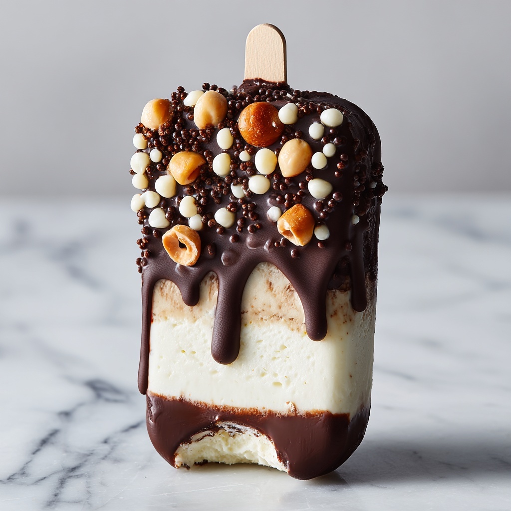 Magnum's Café Chocolat Végétalien: Guilt-Free Chocolate Coffee Coconut Ice Creams Recipe - Recipe Image