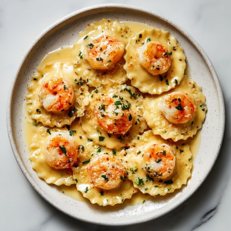 Lobster Ravioli in Lemon Butter Sauce Recipe