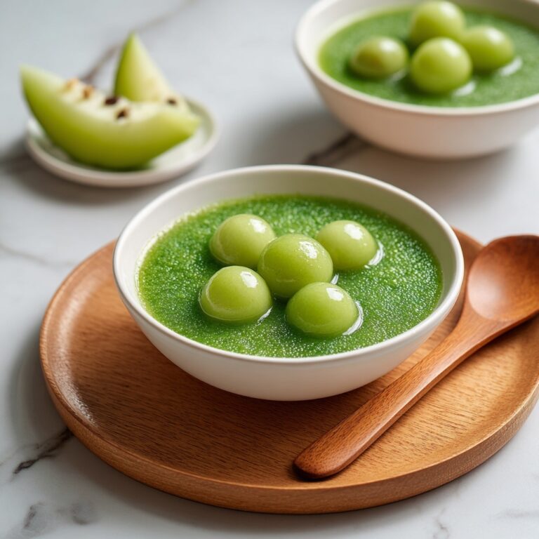 Delicious Honeydew Sago Pudding for a Refreshing Summer Treat Recipe