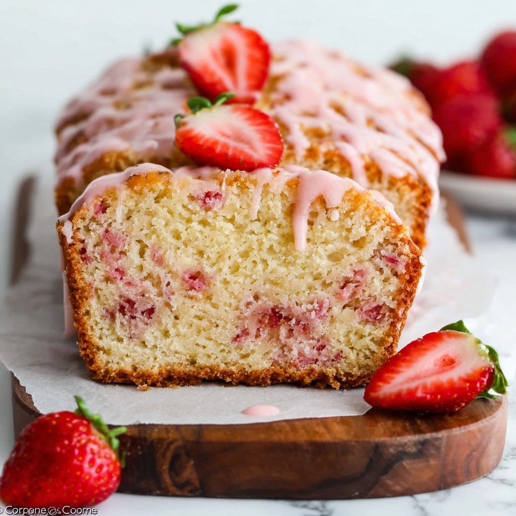 Easy Strawberry Banana Bread Recipe - Recipe Image