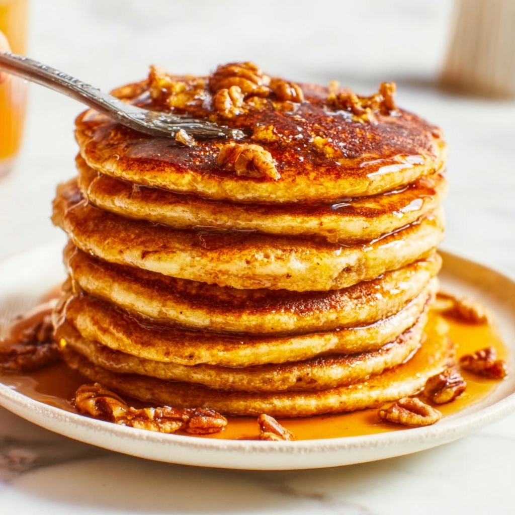 Resturant-Style Perkins Pumpkin Pancakes at Home Recipe - Recipe Image