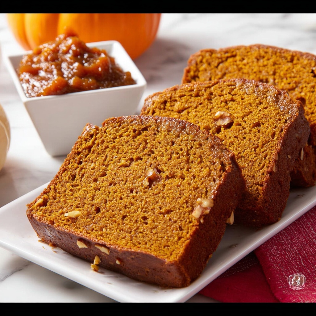 Gluten Free Pumpkin Bread Recipe Moist & Delicious from Scratch Recipe - Recipe Image