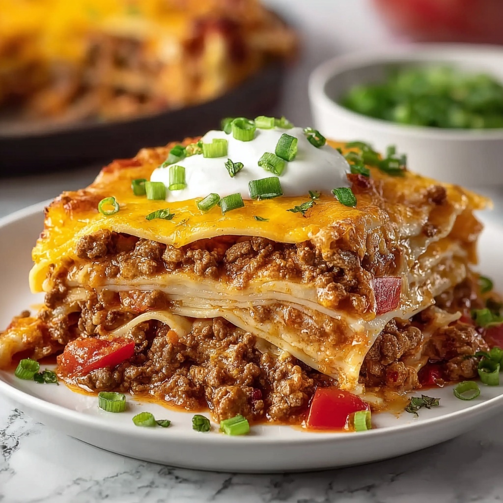 Beef Lombardi Casserole Recipe - Recipe Image