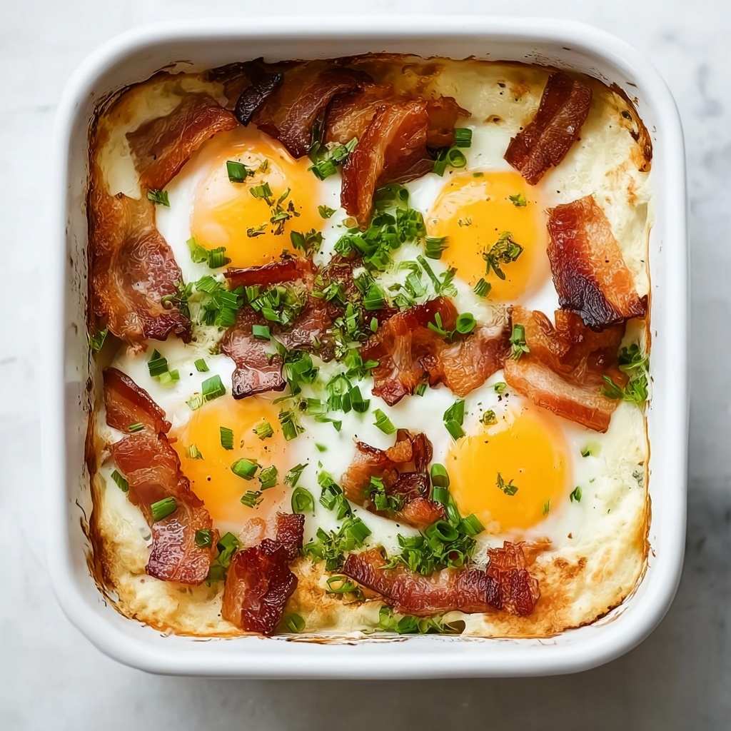 Overnight Eggs Benedict Casserole Recipe - Recipe Image