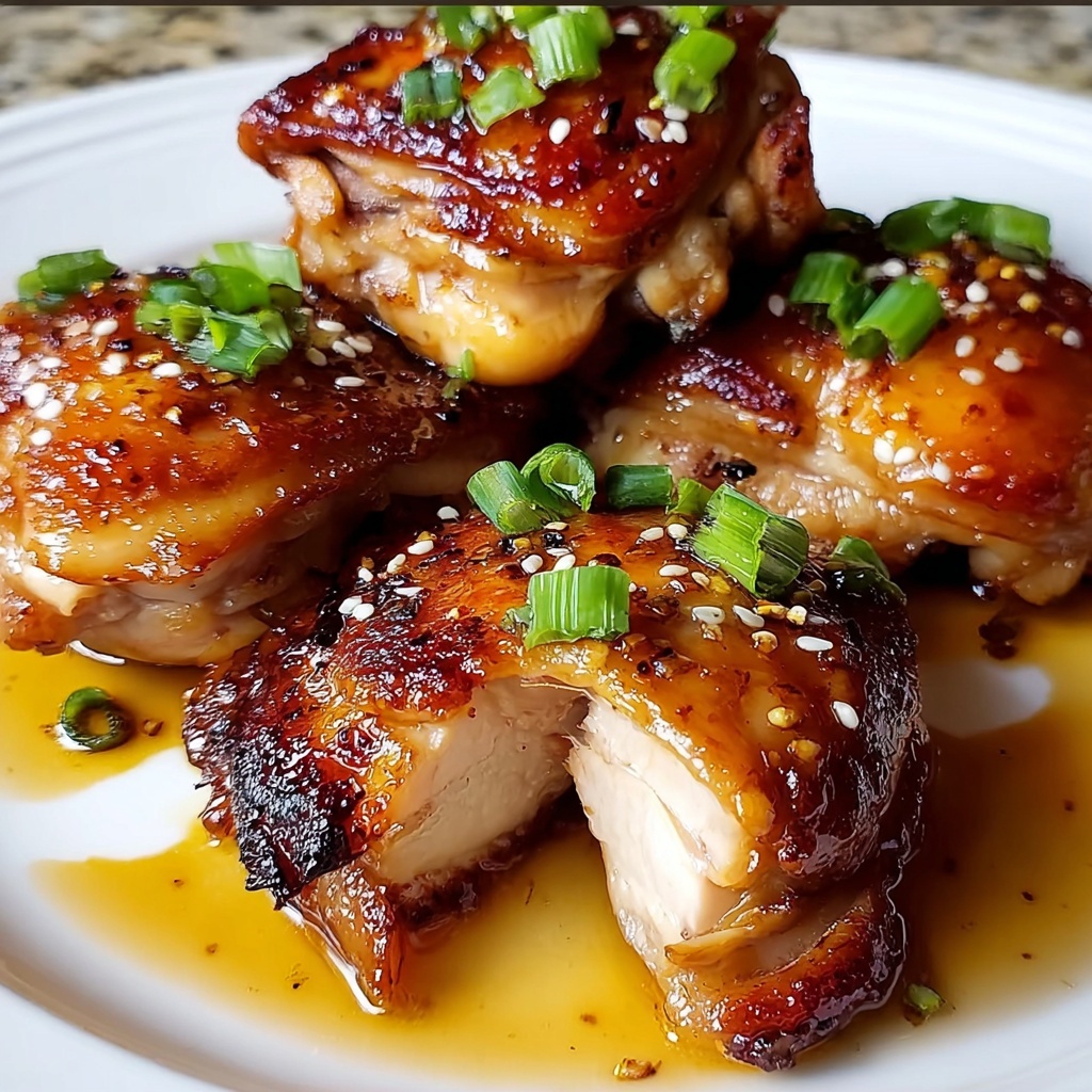 Honey Garlic Chicken Thighs: 5 Irresistible Secrets Unveiled Recipe - Recipe Image