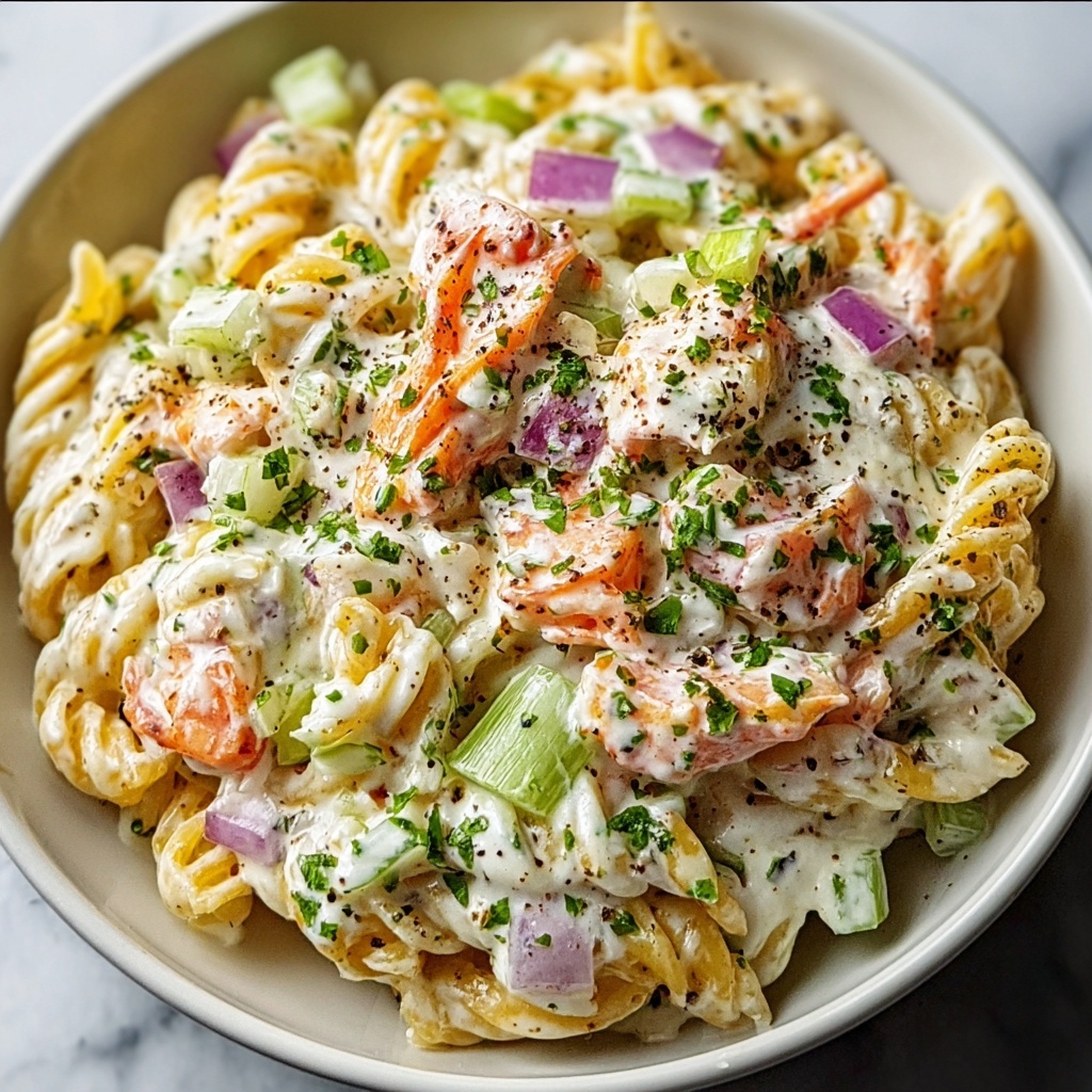 Lobster Roll Pasta Salad Recipe - Recipe Image