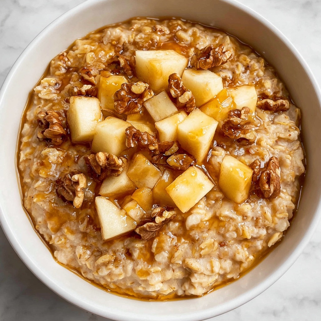 One Pot Apple Cinnamon Oatmeal Recipe - Recipe Image