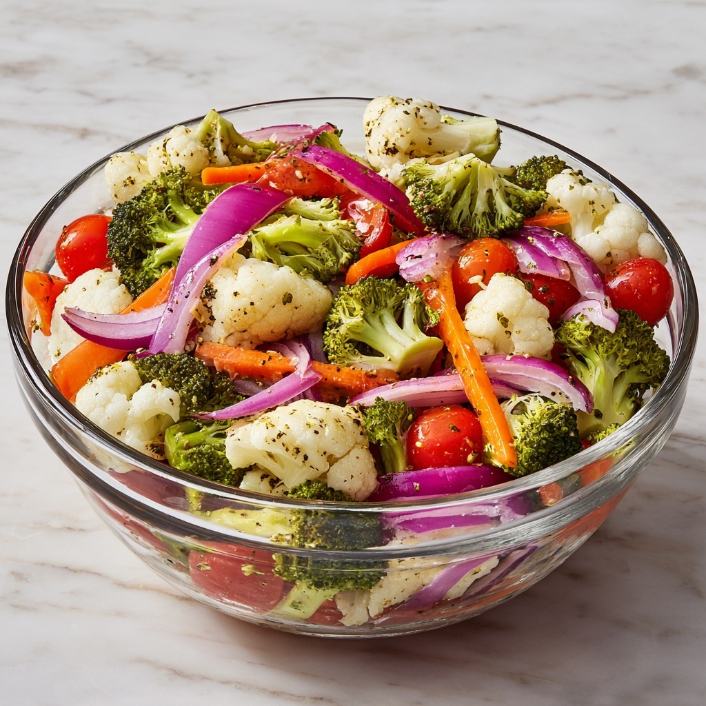 Delightful Cauliflower Broccoli Salad for Comforting Gatherings Recipe - Recipe Image