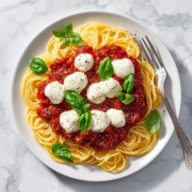 Pasta Pomodoro with Cherry Tomatoes, Mozzarella, and Baby Spinach Recipe