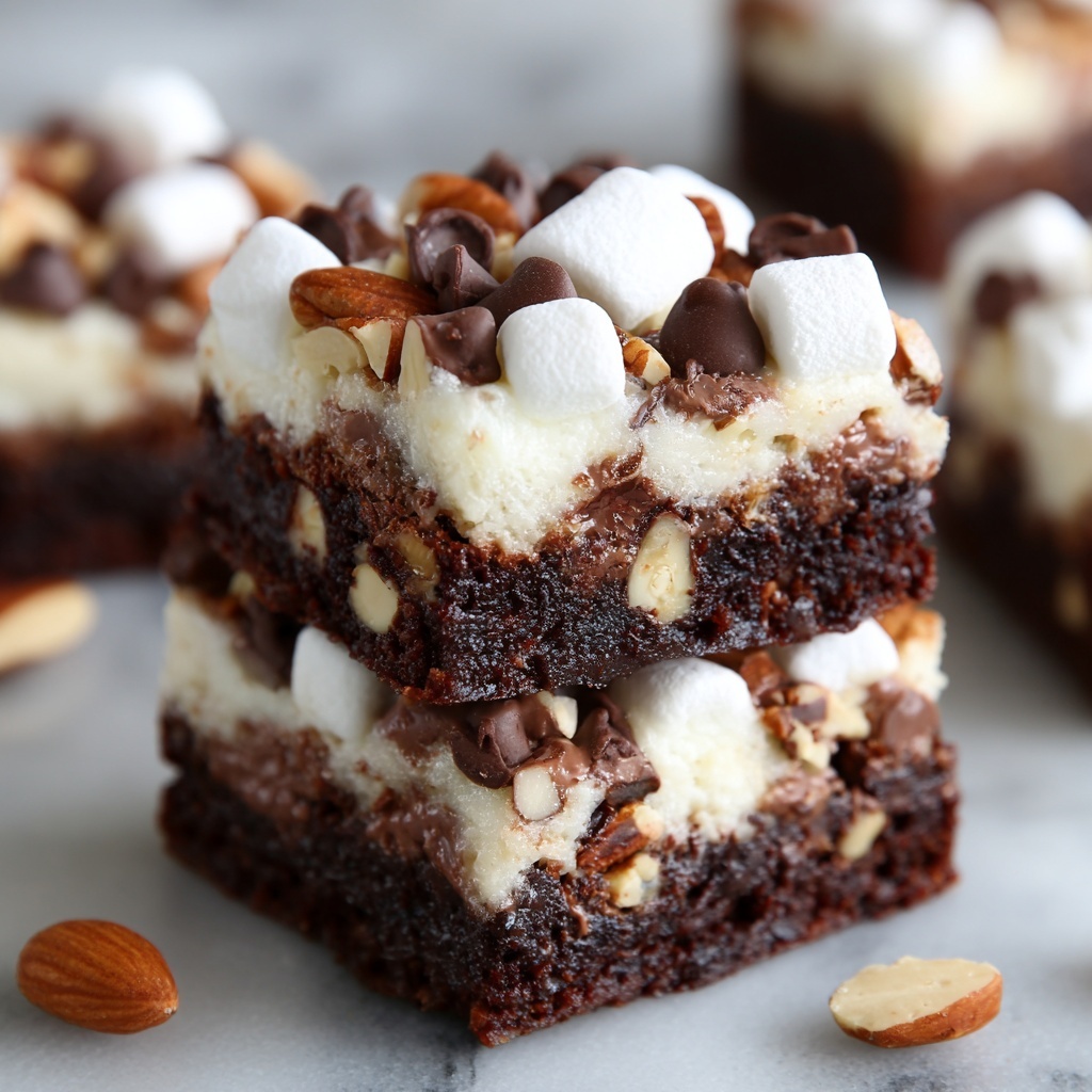 Rocky Road Brownies Recipe - Recipe Image