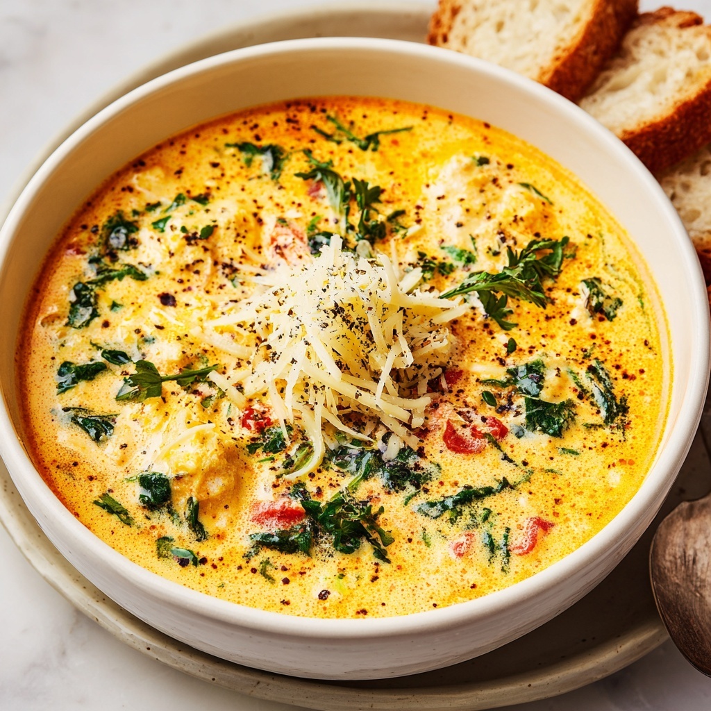 Tomato Basil Parmesan Soup: 7 Reasons You'll Love It Recipe - Recipe Image