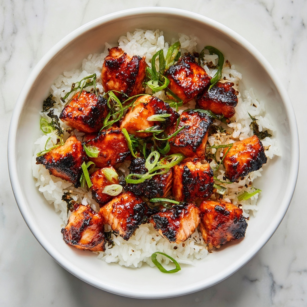 Air Fryer Bang Bang Salmon Bites Recipe - Recipe Image