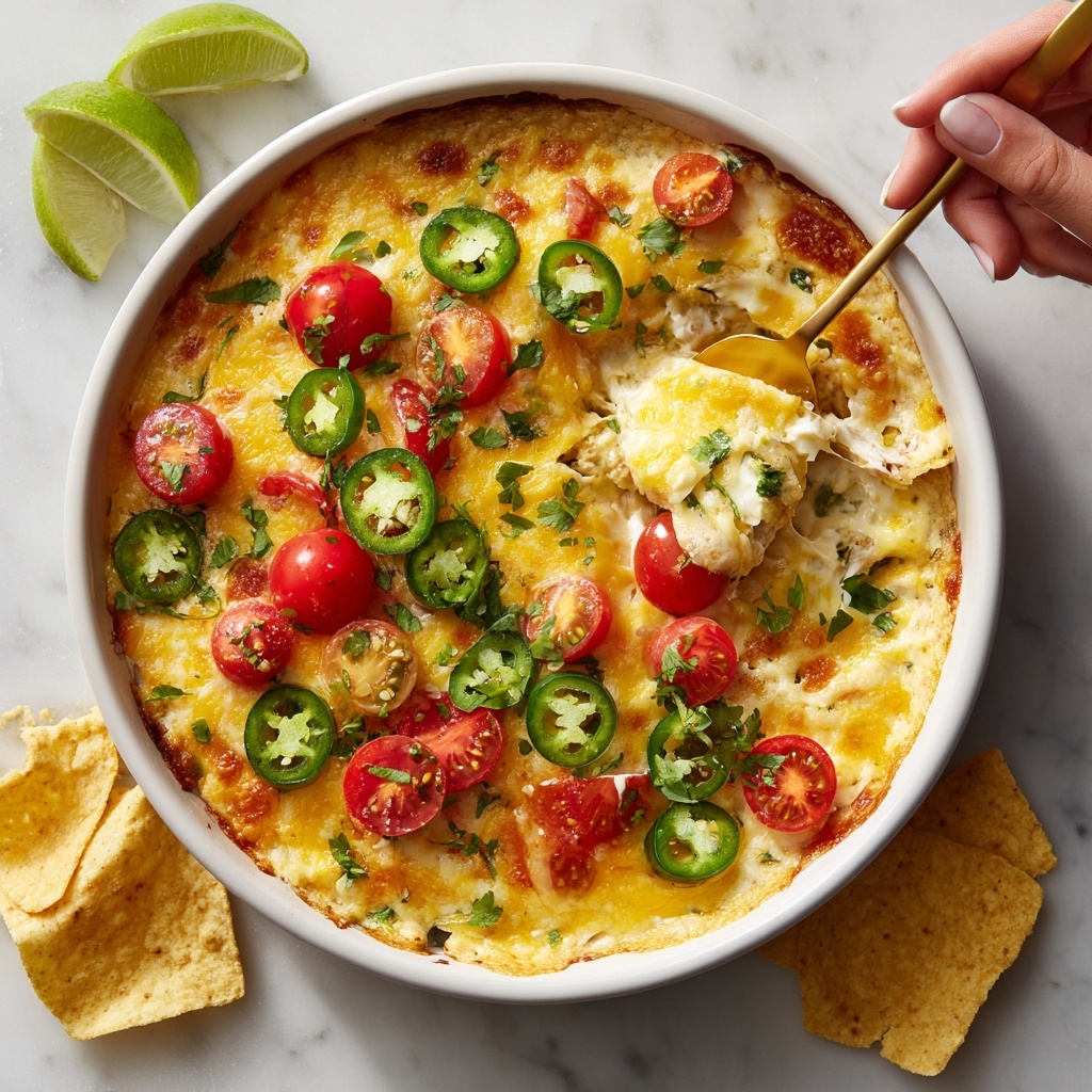 (Super Easy) Chicken Nacho Casserole Recipe - Recipe Image